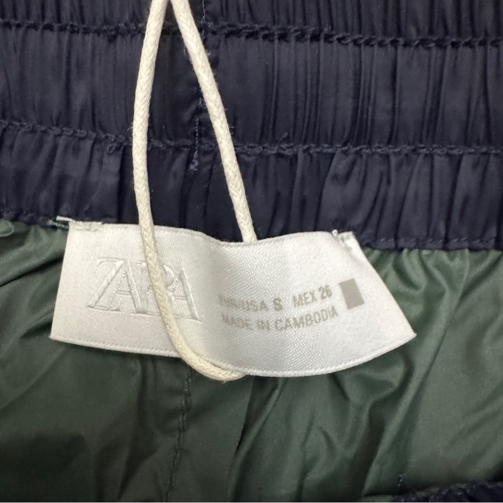 Zara Vintage Style Windbreaker Pants Size Small - Picture 5 of 9